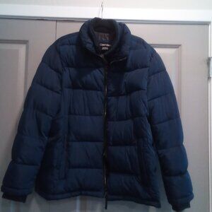 Calvin Klein Men's Double Zip Puffer Jacket XL